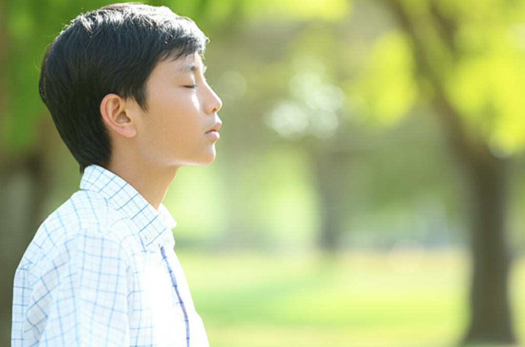 중학생의 스마트 학습방법 – 심호흡으로 공부방식 개선하기!
